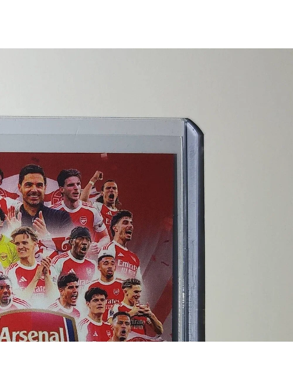 Arsenal FC 2025-26 Topps Now Premier League Winners Team Soccer #199 Card